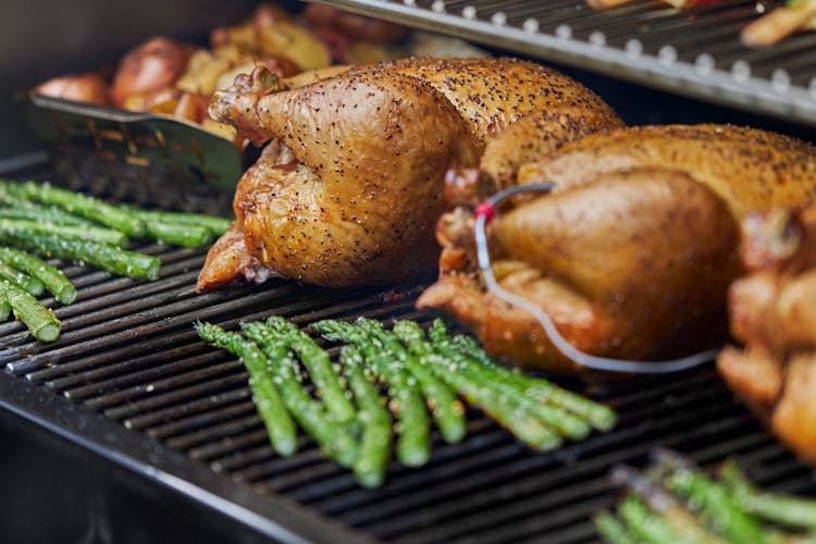 Classic Roast Chicken For Weber SmokeFire Poultry Recipes Weber