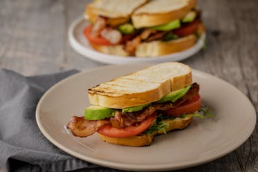 Bacon, Tomato, and Avocado Sandwiches