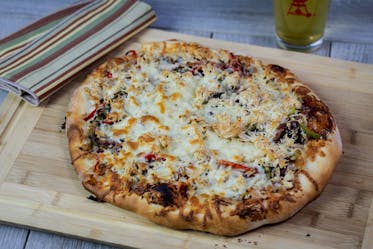 Barbecued Chicken Pizzas