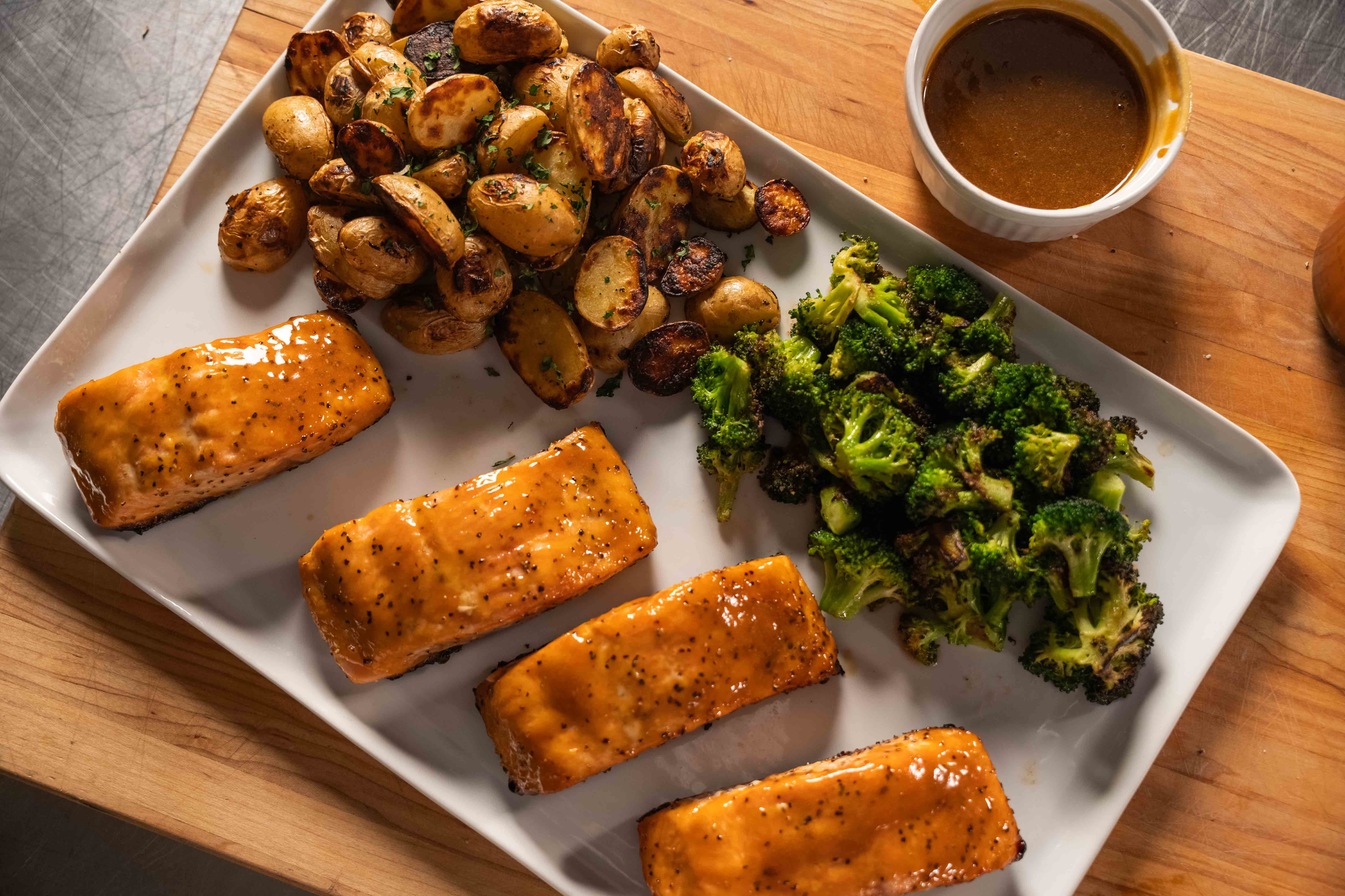 Brown Sugar Glazed Salmon