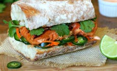 Salmon Banh Mi