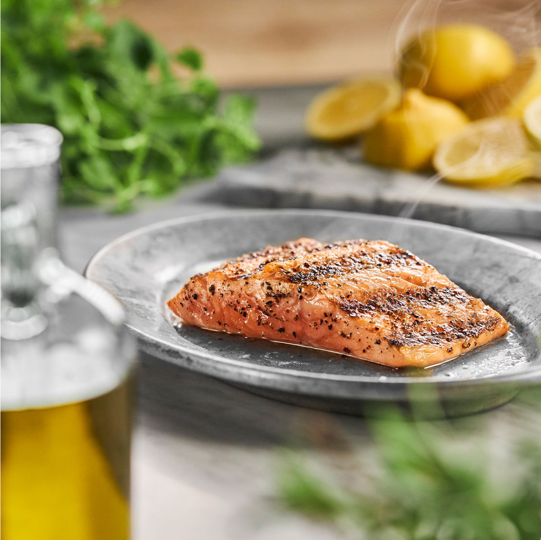 Basic Grilled Salmon