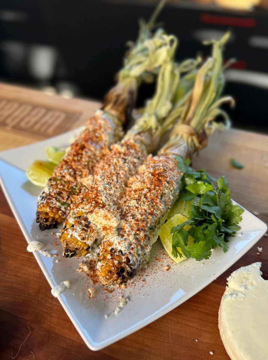 Grilled Mexican Street Corn (Elote)    
