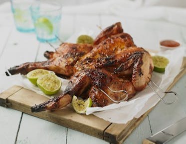 Smoky Lime and Chili Spatchcock Chicken