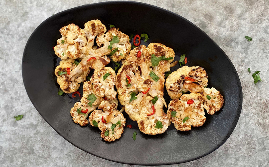 Spiced Cauliflower Steaks 