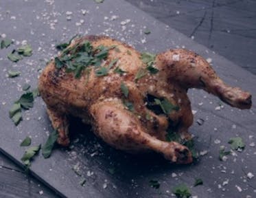 WHOLE ROASTED CHICKEN WITH HERBS