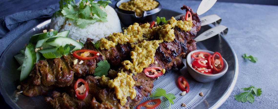 Beef Satay Skewers