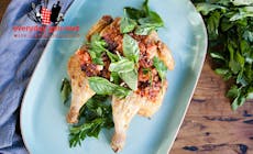 Butterflied Roast Chicken With Smoked Tomato Salsa 1
