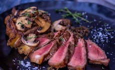 Chargrilled Steaks With Jacks Mushrooms
