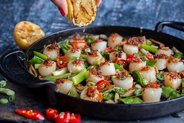 Chinese Scallops 