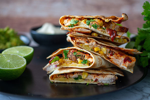 Chipotle Chicken Quesadillas	