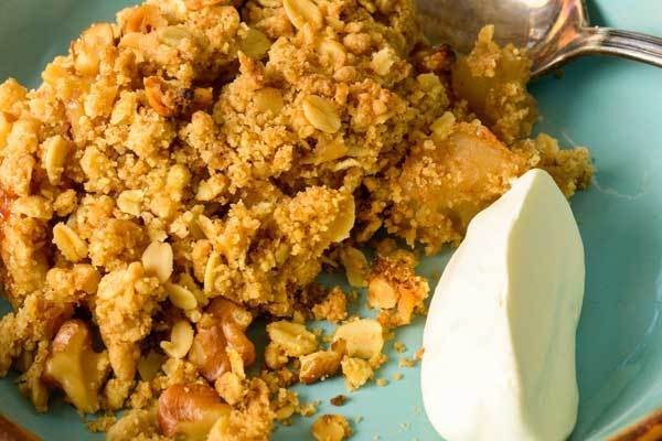 Chunky Apple Crumble