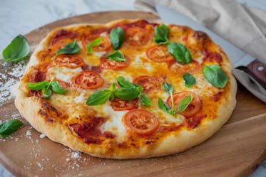 Fire Roasted Margherita Pizza