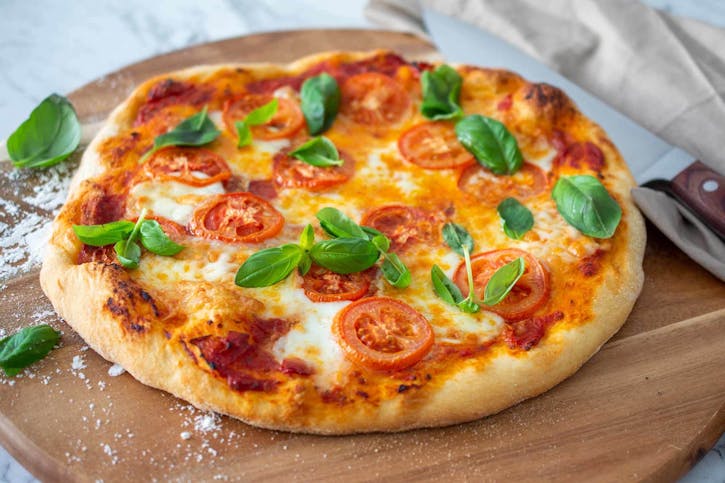 Fire Roasted Margherita Pizza | Pizza & bread Recipes | Weber BBQ