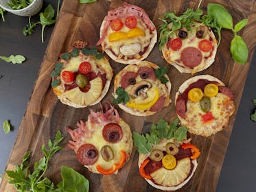 Funny Face Pizzas