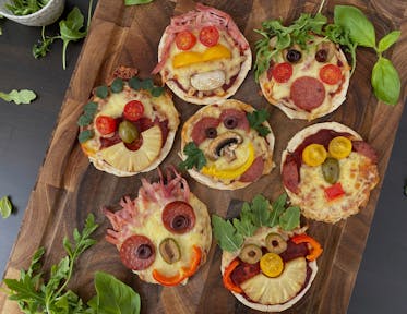 Funny Face Pizzas