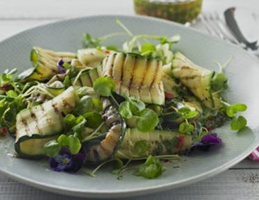 GRILLED COURGETTE SALAD
