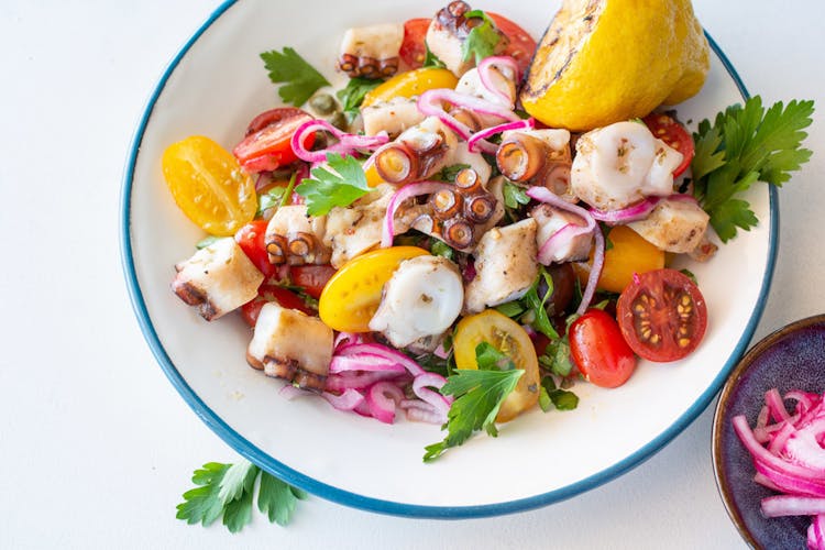 Grilled Octopus Summer Salad Recipes Weber Bbq,What Is Pectin Made Of
