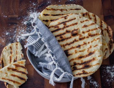 Homemade Barbecued Flatbreads