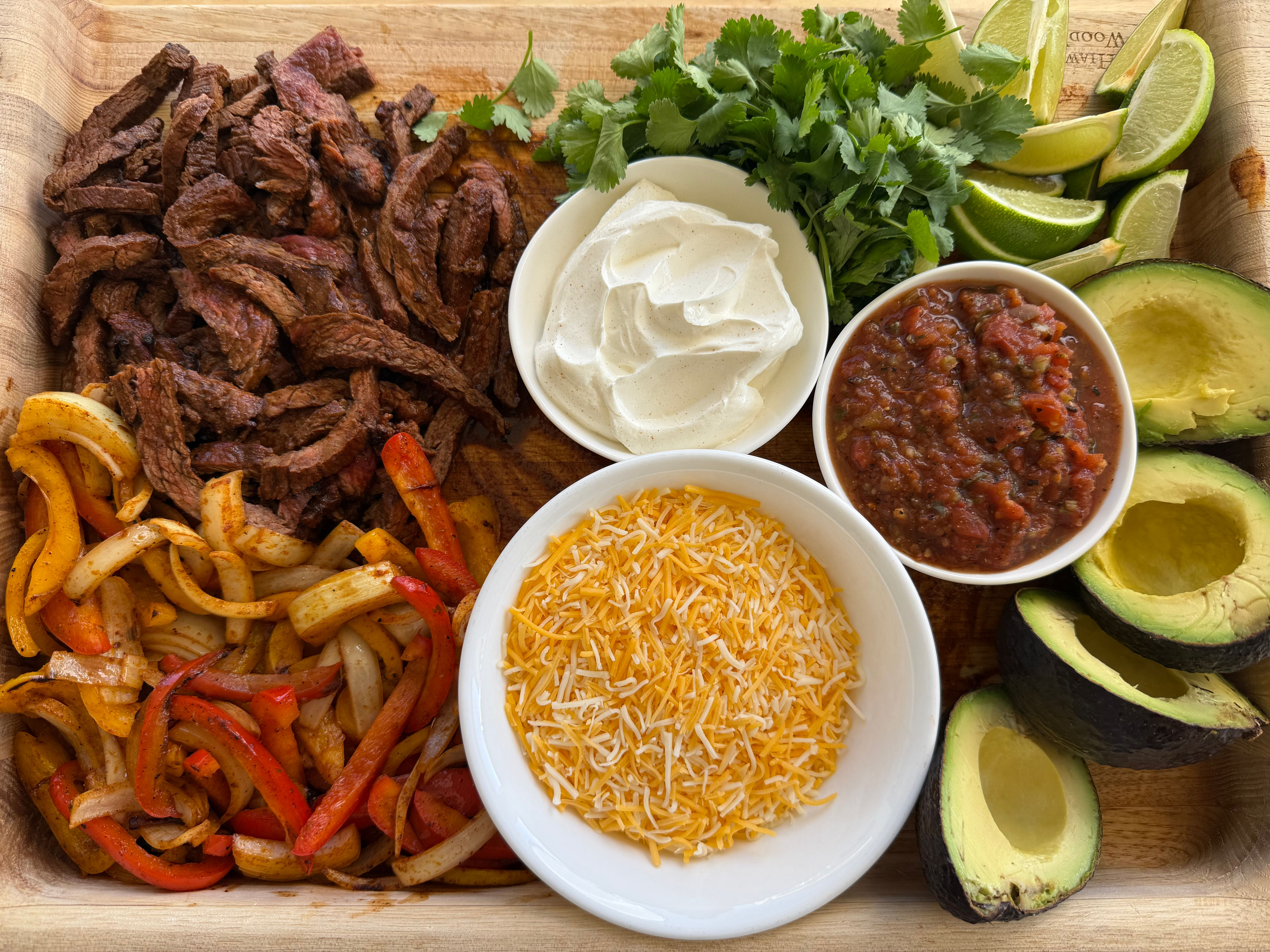 Steak Fajitas 