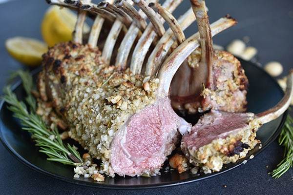 Macadamia and Lemon Myrtle–Crusted Lamb