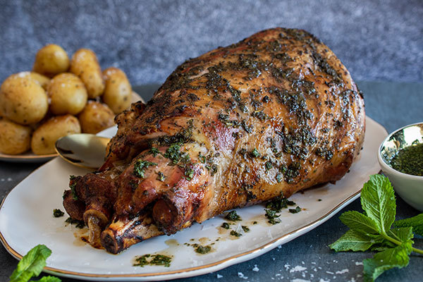 Minted Lamb Roast