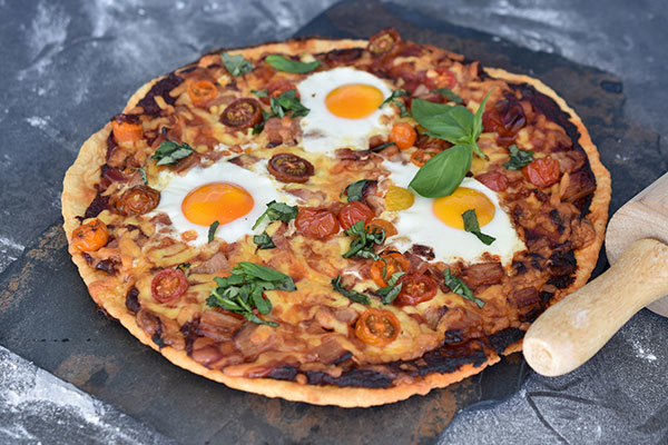 Ned Kelly Breakfast Pizza