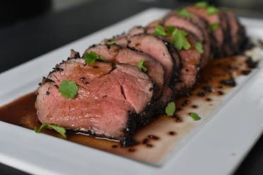 Black Sesame–Crusted Beef 