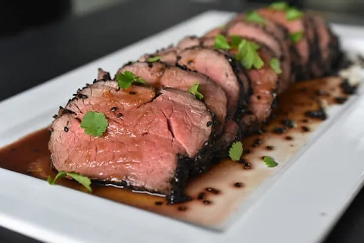 Black Sesame–Crusted Beef with Ponzu Sauce | Red Meat Recipes | Weber BBQ
