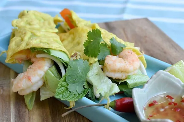 Vietnamese Prawn Pancakes | Seafood Recipes | Weber BBQ