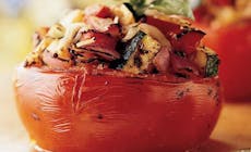 Roasted Tomatoes Stuffed With Ratatouille