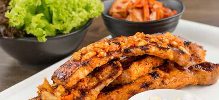 Samgyupsal Gui (Grilled Pork Belly) - Korean Bapsang