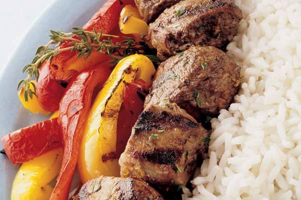 Spicy Lamb Kebabs