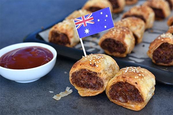 Vegemite Sausage Rolls