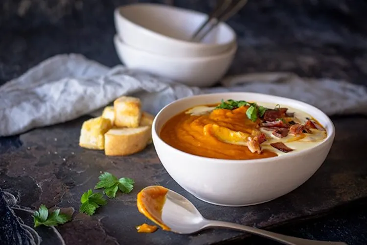 Whole Roast Pumpkin Soup | Veggies Recipes | Weber BBQ
