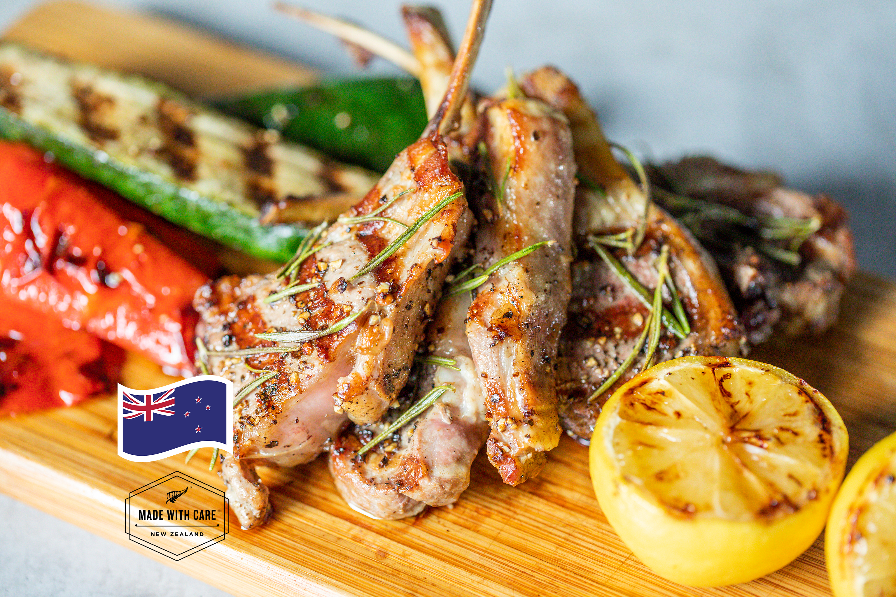 ローズマリーガーリックラムチョップ