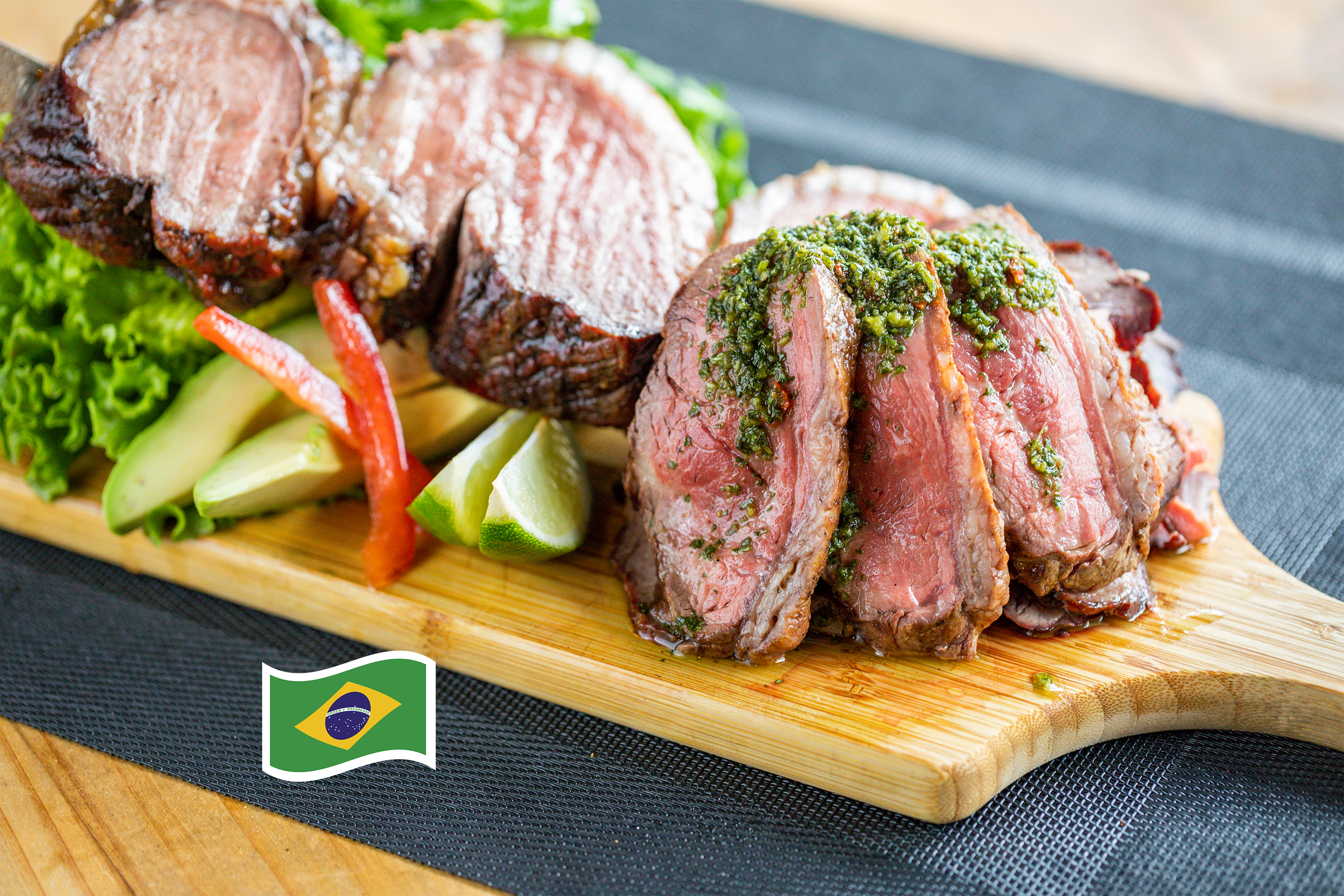 シュラスコ with チミチュリソース