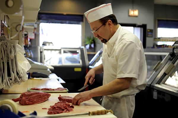 Butcher-Preparing-Meat