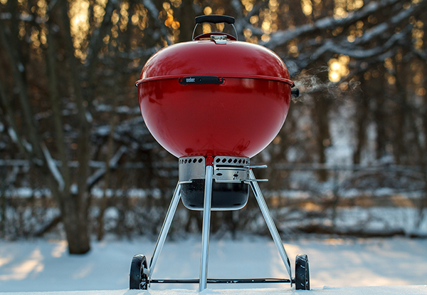 Weber limited shop edition red kettle