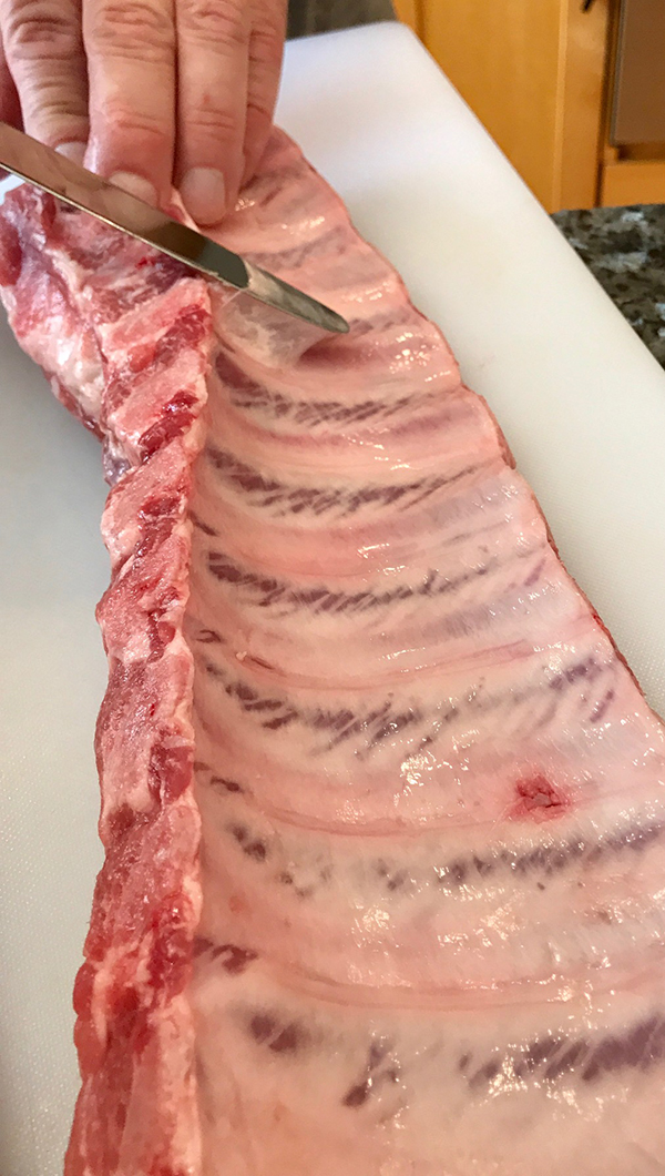 removing-membrane-from-ribs