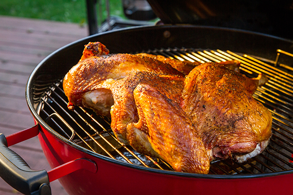 Smoked Spatchcocked Turkey Grilling Inspiration Weber Grills