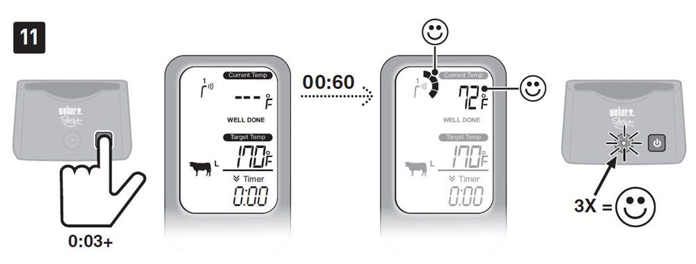 How To Use The Weber Style Wireless Thermometer